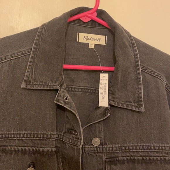 Jackets & Coats Nwt Madewell Flappocket Jean Jacket Poshmark